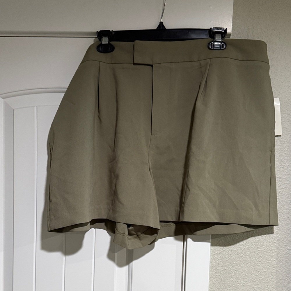 A New Day Olive Green Shorts